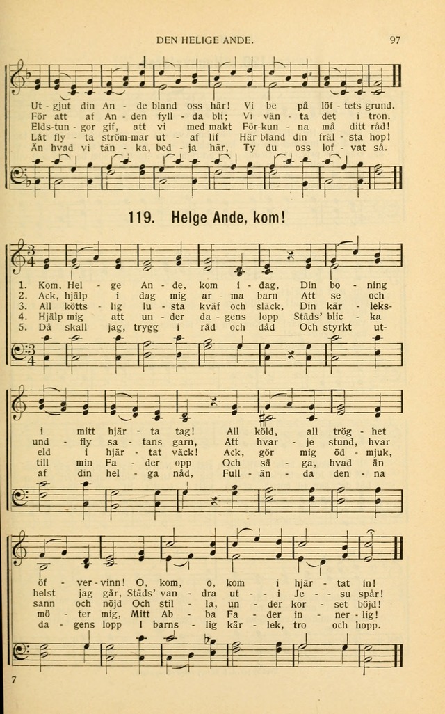 Nya Psalmisten: sånger för allmän och enskild uppbyggelse page 97