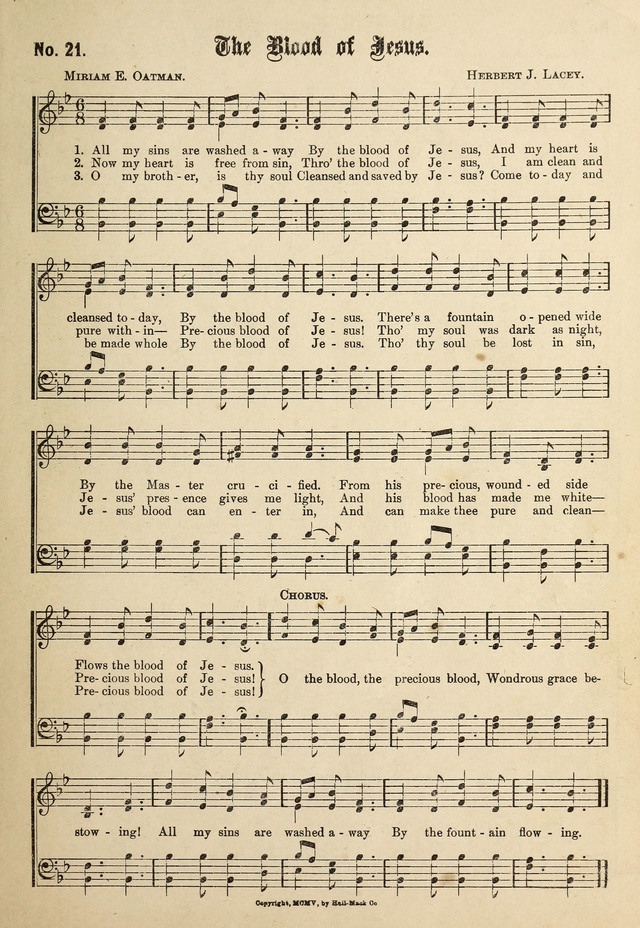 New Songs of the Gospel No. 2: for use in religious meetings page 19