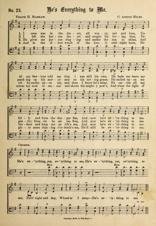 New Songs of the Gospel No. 2: for use in religious meetings page 21
