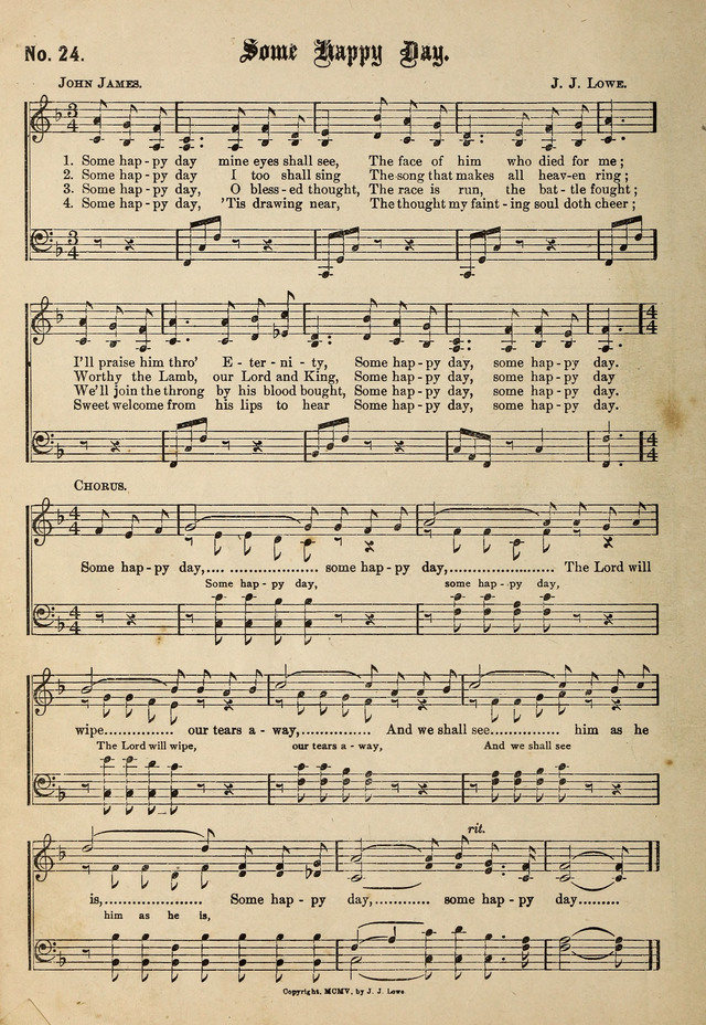 New Songs of the Gospel No. 2: for use in religious meetings page 22