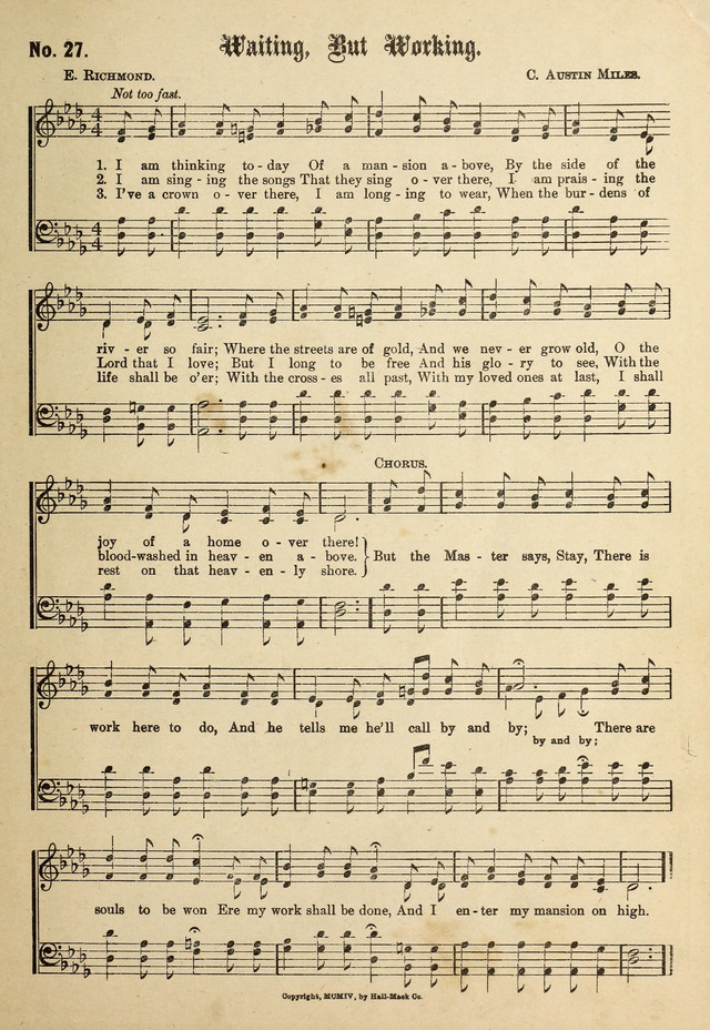 New Songs of the Gospel No. 2: for use in religious meetings page 25