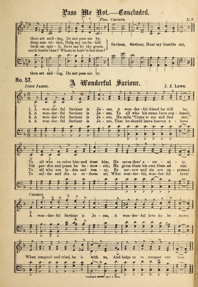 New Songs of the Gospel No. 2: for use in religious meetings page 53