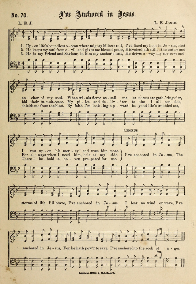New Songs of the Gospel No. 2: for use in religious meetings page 65