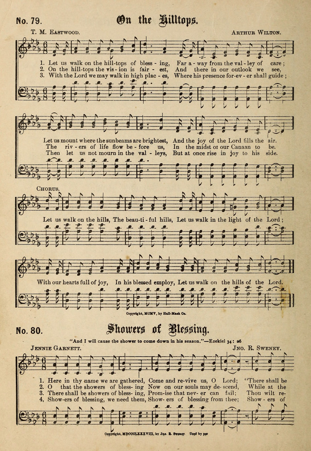New Songs of the Gospel No. 2: for use in religious meetings page 72