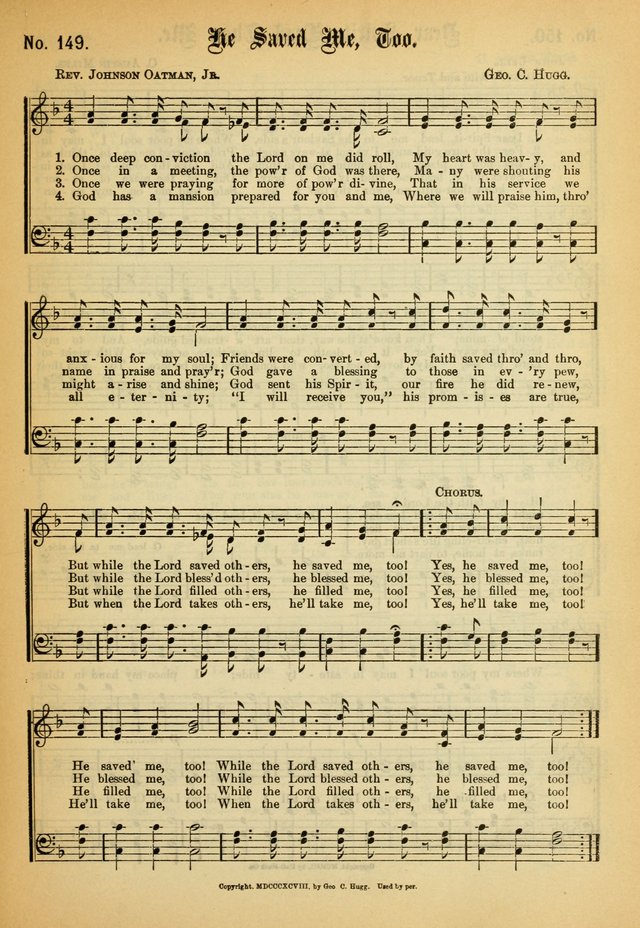 New Songs of the Gospel (Nos. 1, 2, and 3 combined) page 141