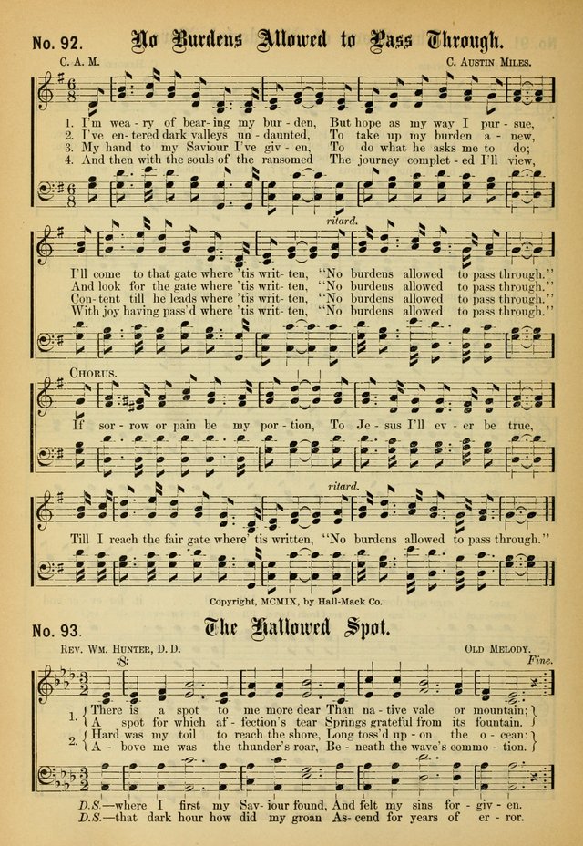 New Songs of the Gospel (Nos. 1, 2, and 3 combined) page 90