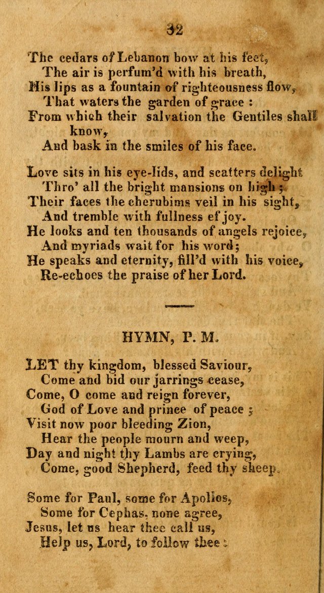 A New Selection of Hymns: collected from various authors page 32