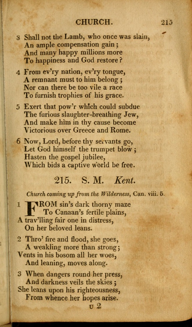 A New Selection of Nearly Eight Hundred Evangelical Hymns, from More than  200 Authors in England, Scotland, Ireland, & America, including a great number of originals, alphabetically arranged page 238