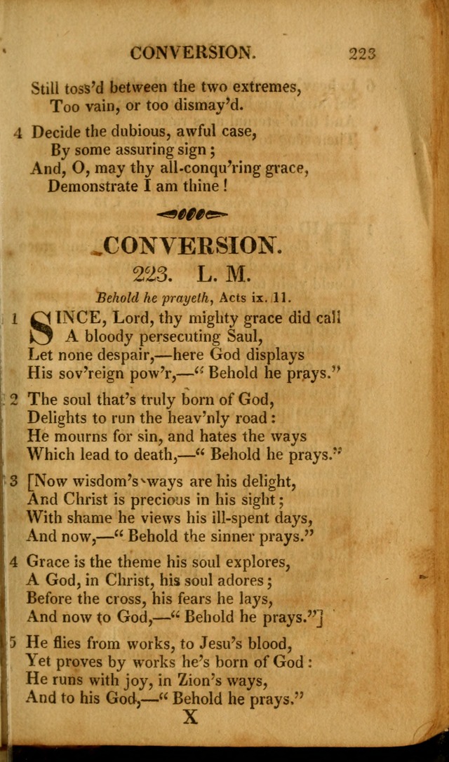 A New Selection of Nearly Eight Hundred Evangelical Hymns, from More than  200 Authors in England, Scotland, Ireland, & America, including a great number of originals, alphabetically arranged page 246