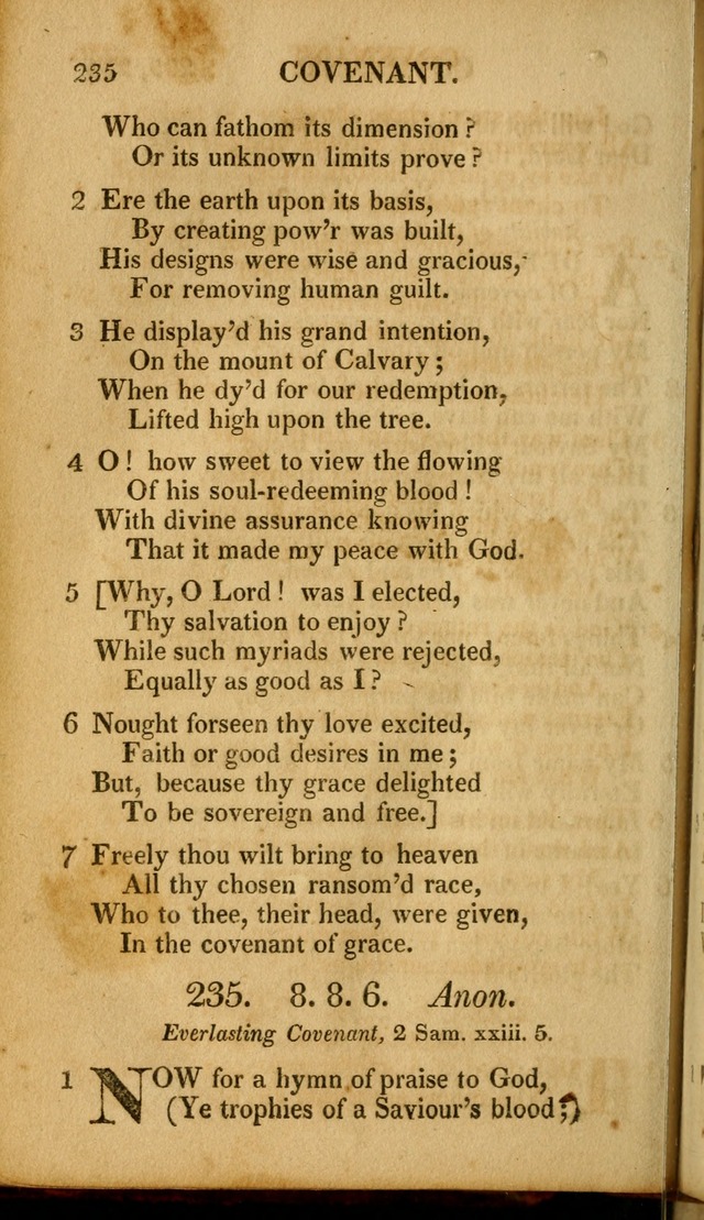 A New Selection of Nearly Eight Hundred Evangelical Hymns, from More than  200 Authors in England, Scotland, Ireland, & America, including a great number of originals, alphabetically arranged page 259