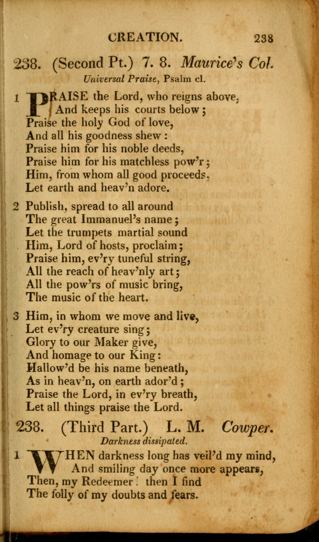 A New Selection of Nearly Eight Hundred Evangelical Hymns, from More than  200 Authors in England, Scotland, Ireland, & America, including a great number of originals, alphabetically arranged page 266