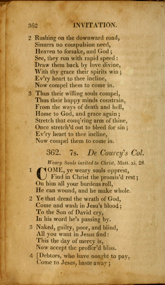 A New Selection of Nearly Eight Hundred Evangelical Hymns, from More than  200 Authors in England, Scotland, Ireland, & America, including a great number of originals, alphabetically arranged page 381