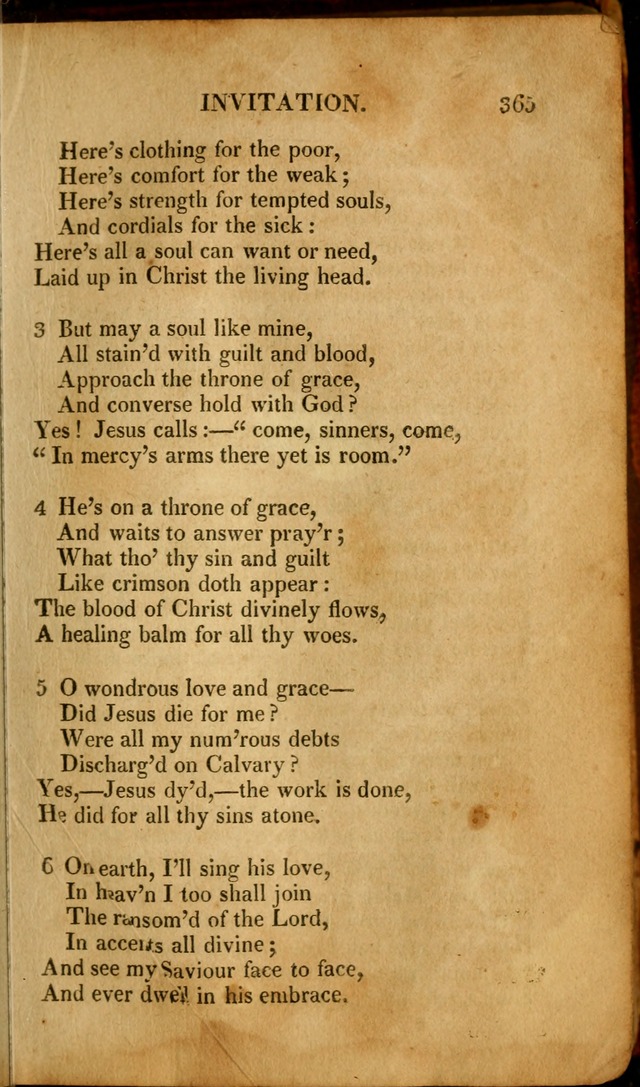 A New Selection of Nearly Eight Hundred Evangelical Hymns, from More than  200 Authors in England, Scotland, Ireland, & America, including a great number of originals, alphabetically arranged page 384