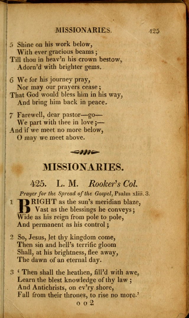 A New Selection of Nearly Eight Hundred Evangelical Hymns, from More than  200 Authors in England, Scotland, Ireland, & America, including a great number of originals, alphabetically arranged page 440