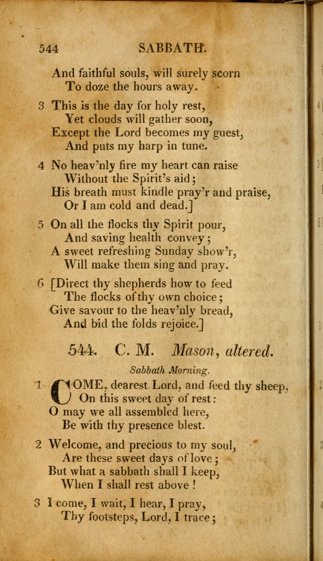 A New Selection of Nearly Eight Hundred Evangelical Hymns, from More than  200 Authors in England, Scotland, Ireland, & America, including a great number of originals, alphabetically arranged page 541