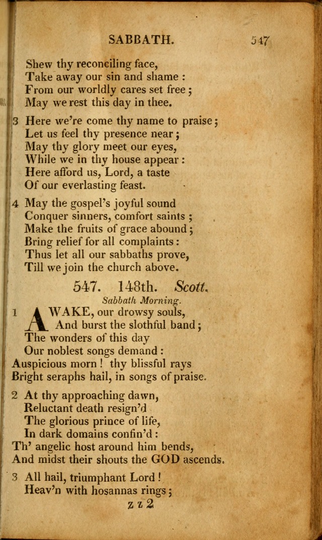 A New Selection of Nearly Eight Hundred Evangelical Hymns, from More than  200 Authors in England, Scotland, Ireland, & America, including a great number of originals, alphabetically arranged page 544