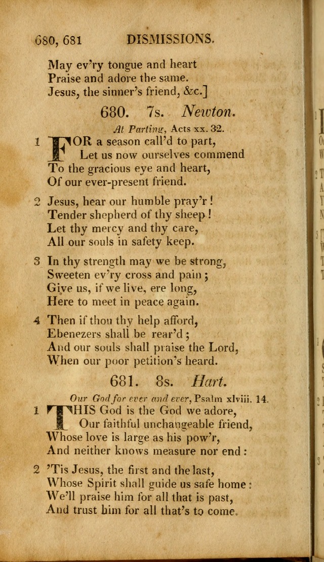 A New Selection of Nearly Eight Hundred Evangelical Hymns, from More than  200 Authors in England, Scotland, Ireland, & America, including a great number of originals, alphabetically arranged page 663
