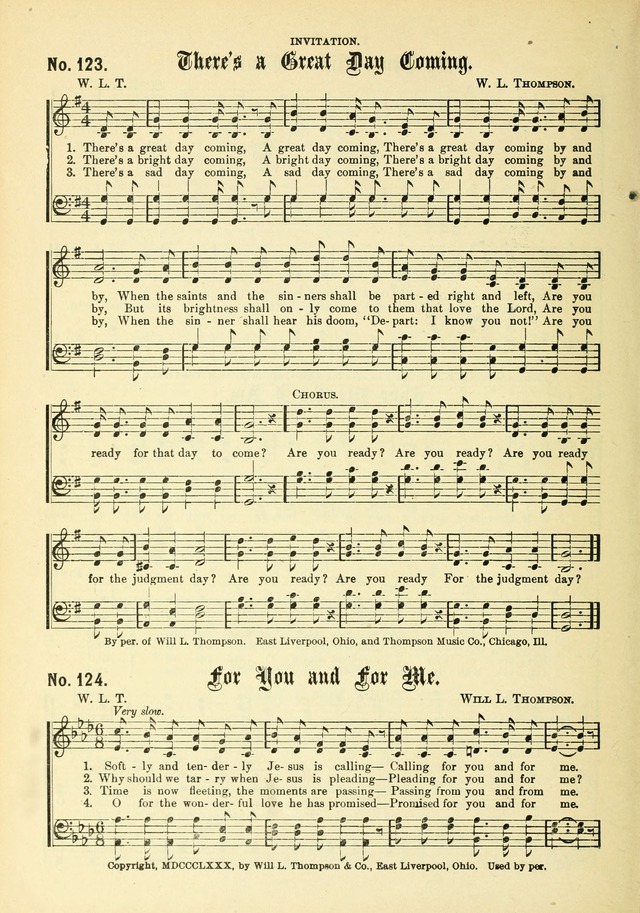 New Songs of the Gospel No. 3: for use in religious meetings page 102