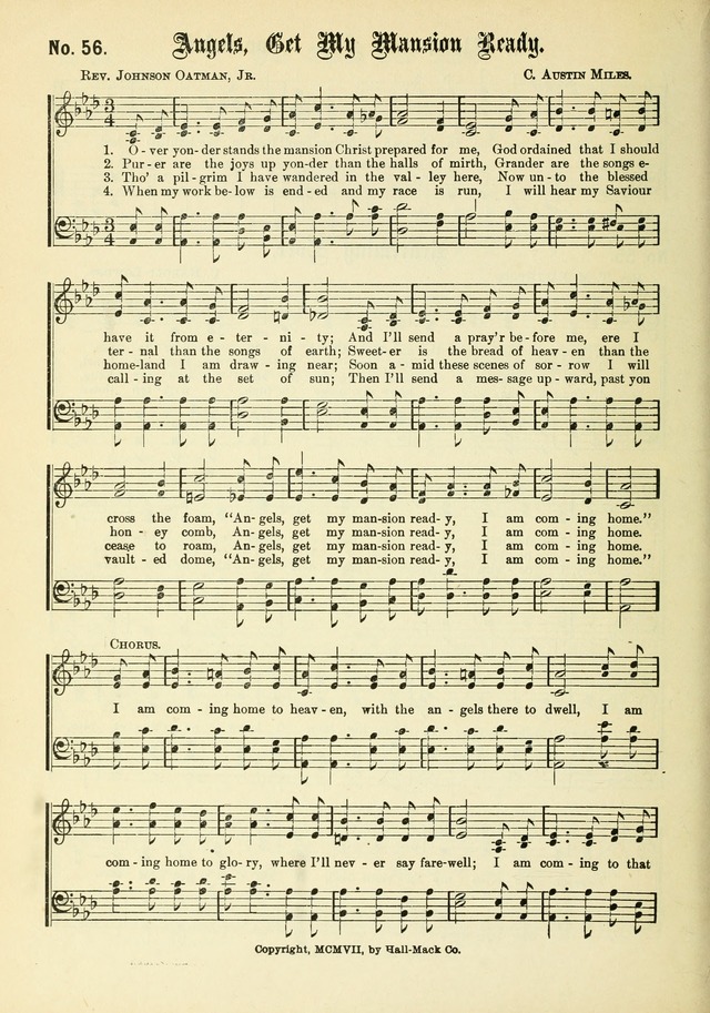 New Songs of the Gospel No. 3: for use in religious meetings page 52