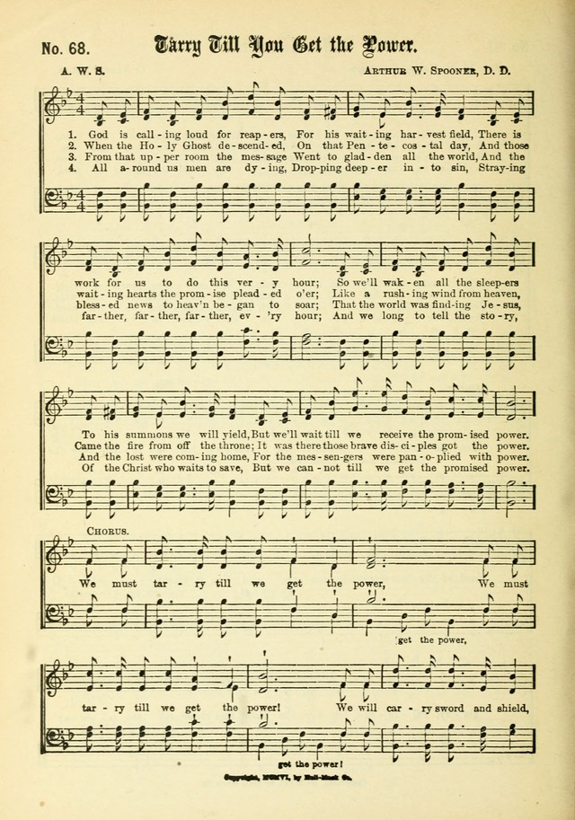 New Songs of the Gospel No. 3: for use in religious meetings page 64