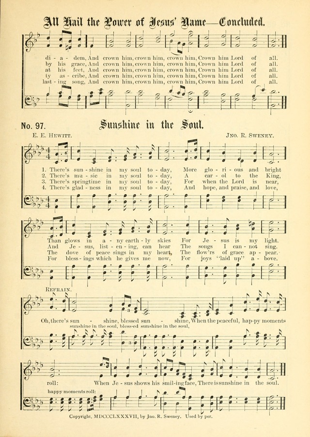 New Songs of the Gospel No. 3: for use in religious meetings page 85