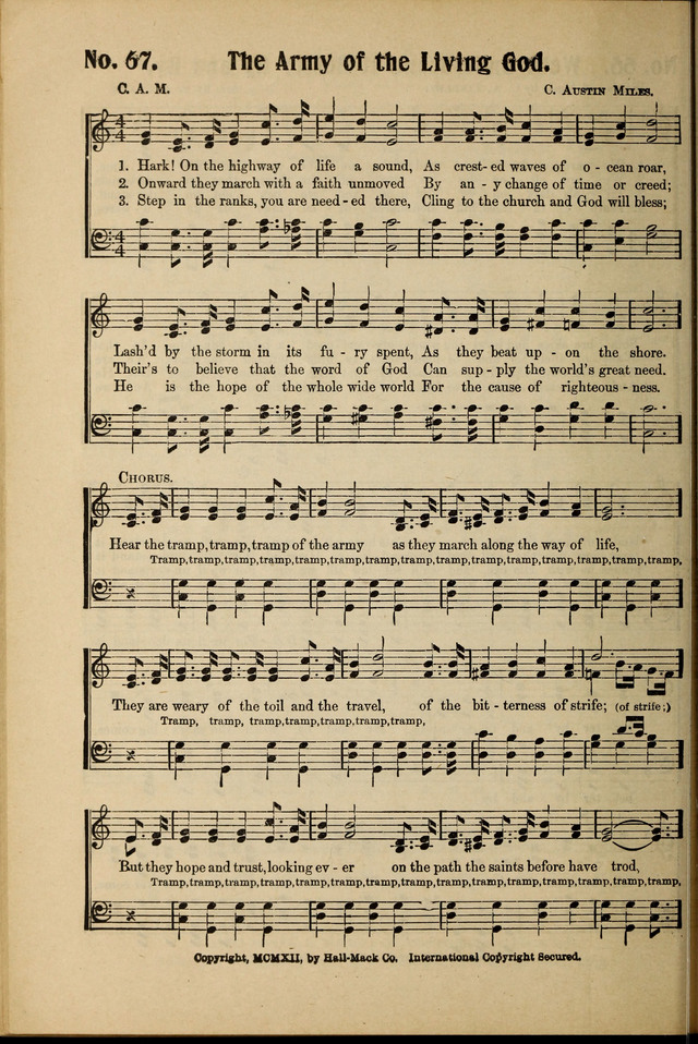 New Songs of Pentecost No. 3 page 67