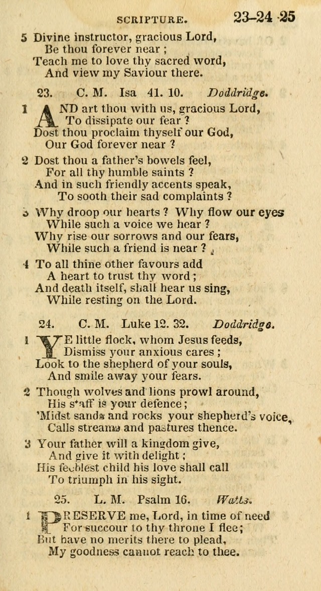 A New Selection of Psalms, Hymns and Spiritual Songs: from the best authors; designed for the use of conference meetings, private circles, and congregations (21st ed. with an appendix) page 13