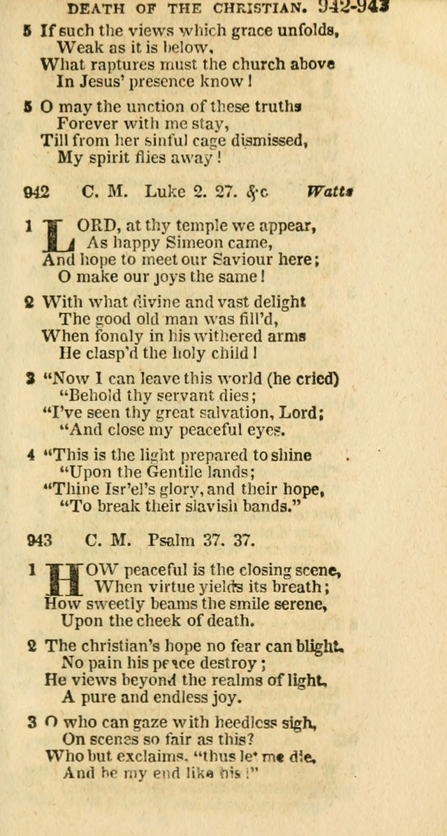 A New Selection of Psalms, Hymns and Spiritual Songs: from the best authors; designed for the use of conference meetings, private circles, and congregations (21st ed. with an appendix) page 517