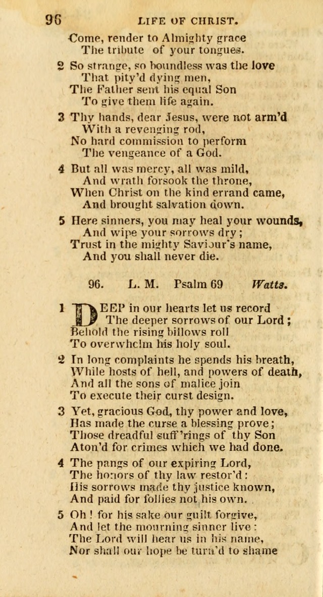 A New Selection of Psalms, Hymns and Spiritual Songs: from the best authors; designed for the use of conference meetings, private circles, and congregations (21st ed. with an appendix) page 52