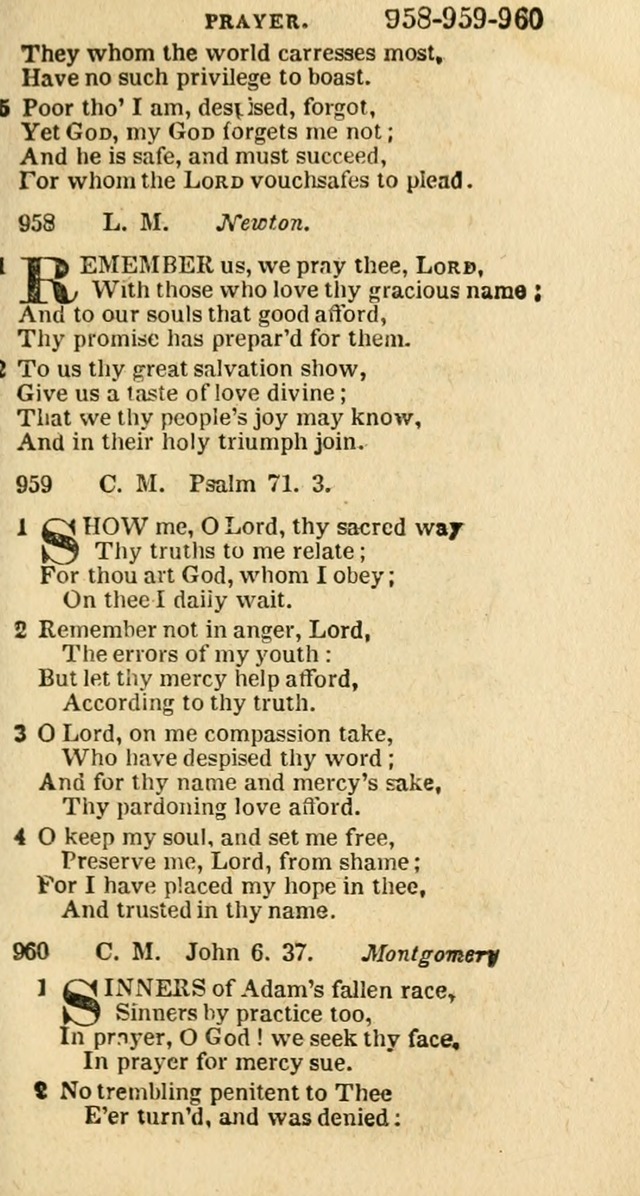 A New Selection of Psalms, Hymns and Spiritual Songs: from the best authors; designed for the use of conference meetings, private circles, and congregations (21st ed. with an appendix) page 525