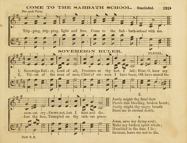 The New Shining Star: a collection of tunes for Sunday Schools page 39