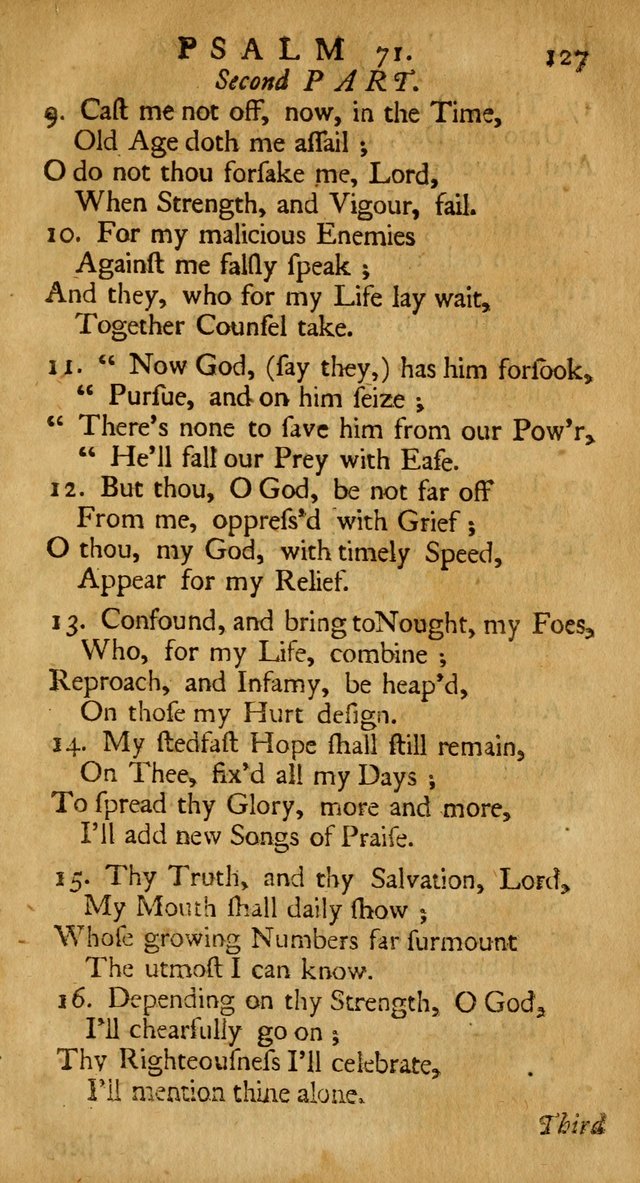 A New Version of the Psalms of David: Fitted to the Tunes Used in the Churches, With Several Hymns Out of the Old, and New, Testament page 136