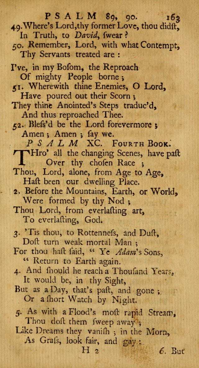 A New Version of the Psalms of David: Fitted to the Tunes Used in the Churches, With Several Hymns Out of the Old, and New, Testament page 172