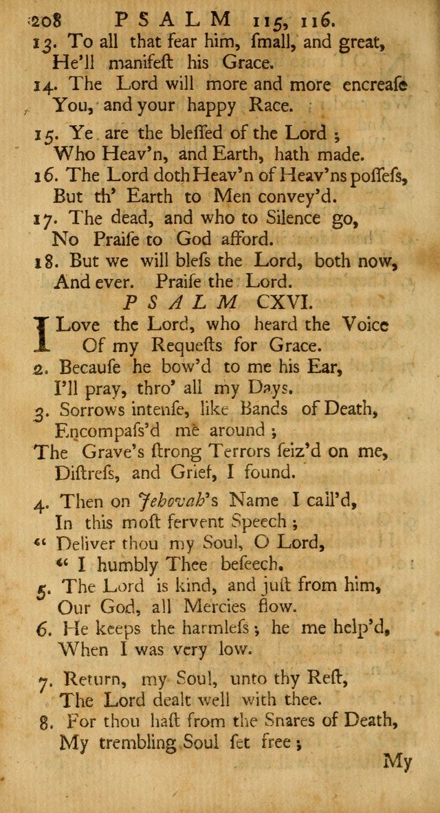A New Version of the Psalms of David: Fitted to the Tunes Used in the Churches, With Several Hymns Out of the Old, and New, Testament page 219