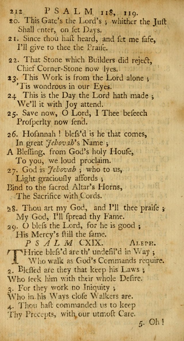A New Version of the Psalms of David: Fitted to the Tunes Used in the Churches, With Several Hymns Out of the Old, and New, Testament page 223