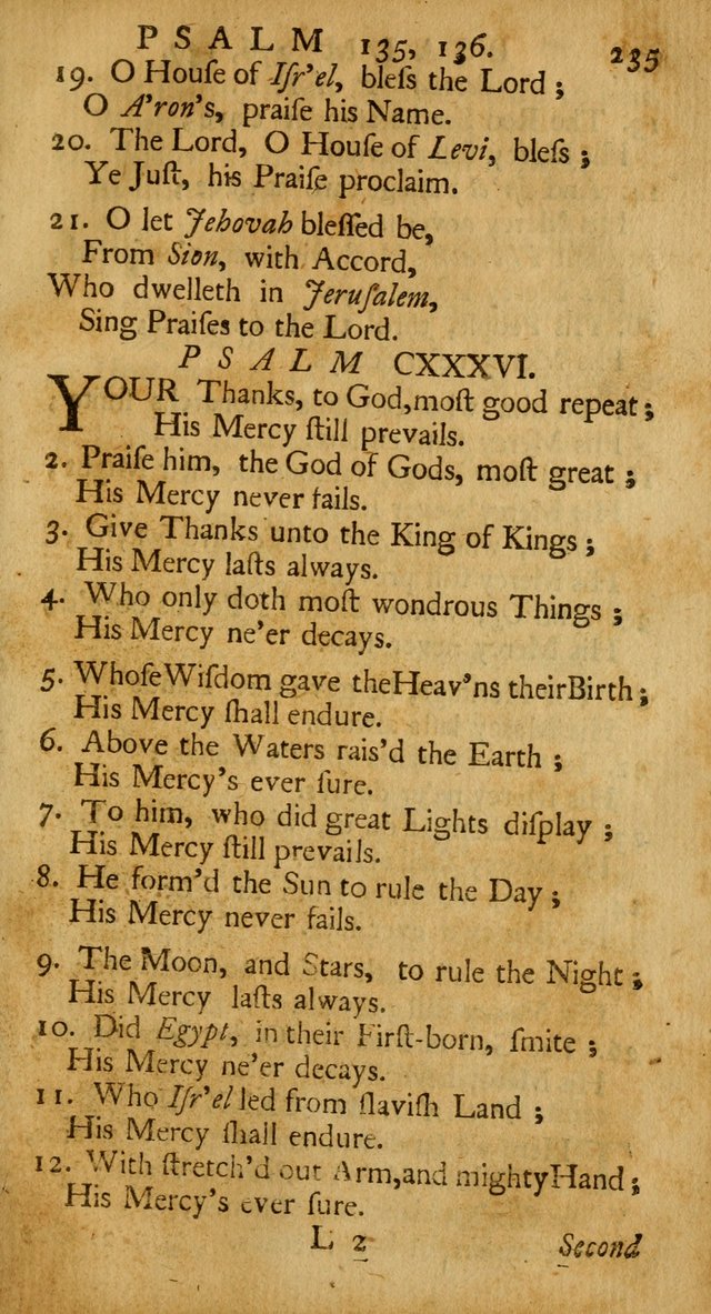 A New Version of the Psalms of David: Fitted to the Tunes Used in the Churches, With Several Hymns Out of the Old, and New, Testament page 246