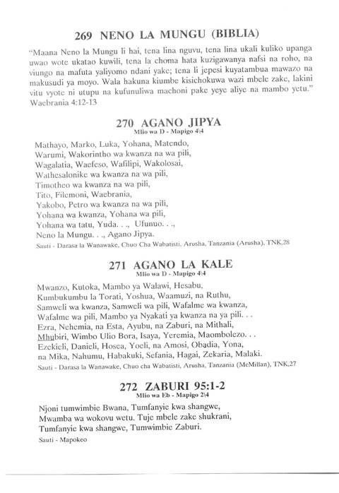Nyimbo Za Imani Yetu page 141