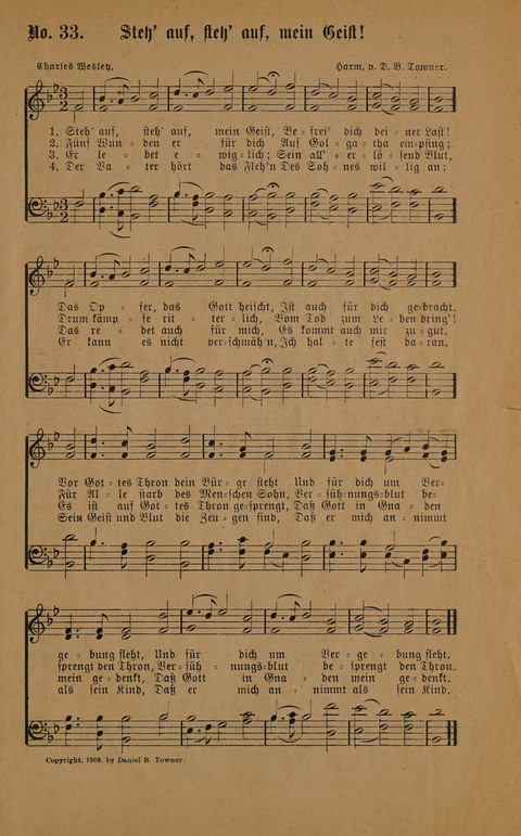 Neue Zions-Lieder page 33