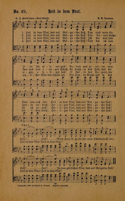 Neue Zions-Lieder page 50