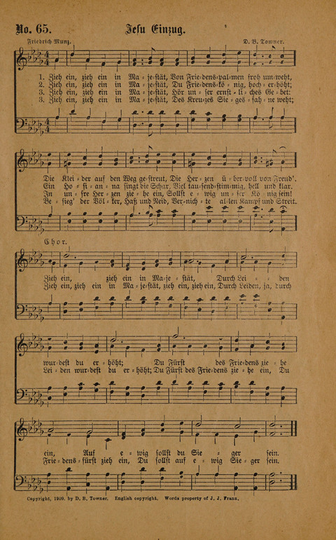 Neue Zions-Lieder page 65