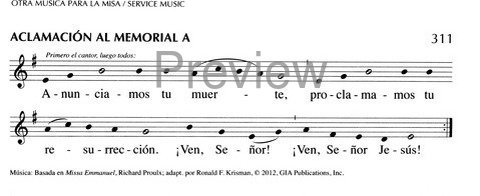 Oramos Cantando = We Pray In Song page 261