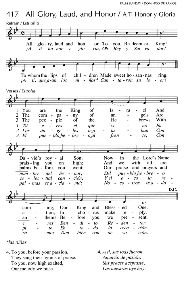 Oramos Cantando = We Pray In Song page 382