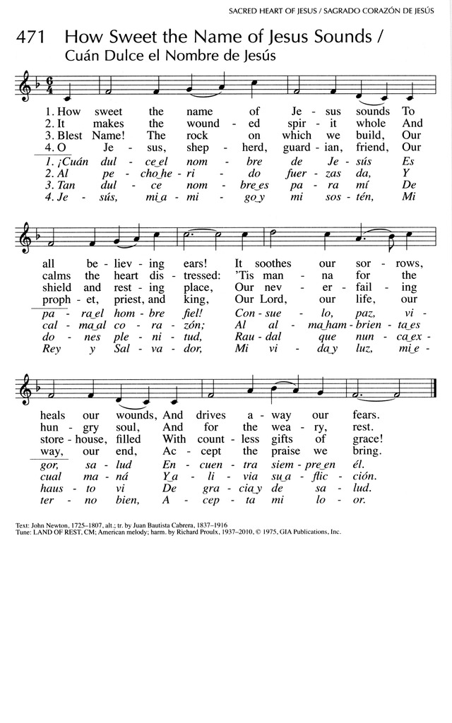 Oramos Cantando = We Pray In Song page 453