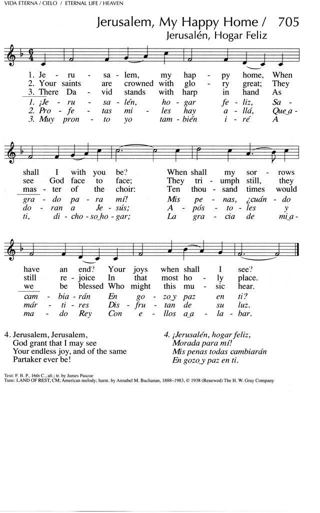Oramos Cantando = We Pray In Song page 788
