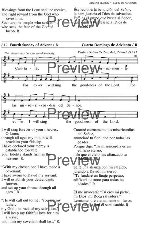 Oramos Cantando = We Pray In Song page 939