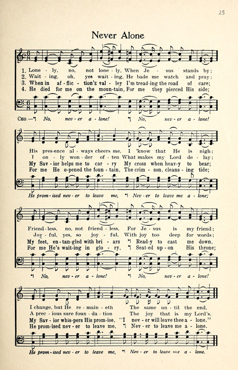Old Fashioned Gospel Songs No. 1 page 23