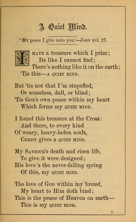 One Hundred Choice Hymns: in large type page 5