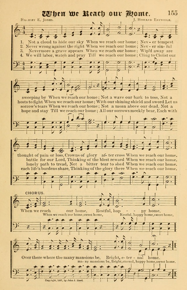 Our Hymns: compiled for use in the services of the Baptist Temple page 155