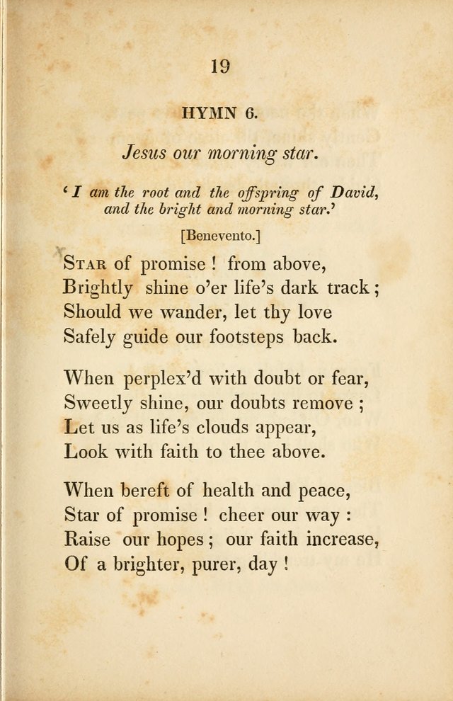 Original Hymns for Sabbath Schools page 12