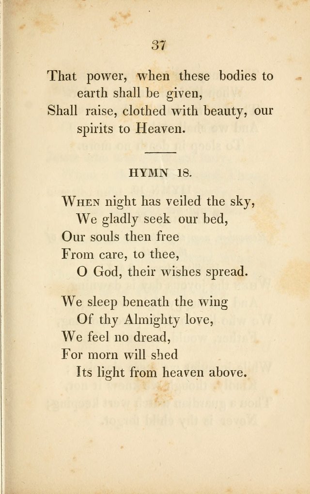 Original Hymns for Sabbath Schools page 30